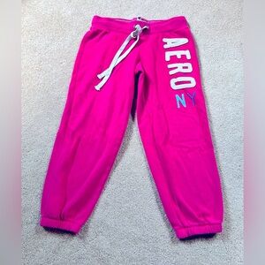 Aeropostale Y2K Hot Pink Joggers